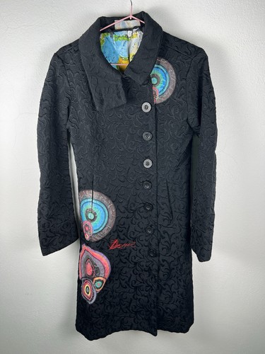 Desigual black mantel - desigual,