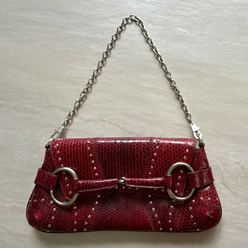 Gucci damen schultertasche rot - gucci-damen,