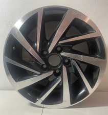 1x Alufelge 16 Zoll 6.5" 5x112 5G0601025DM Audi Golf VII I Rim Wheel