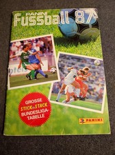 Panini Fussball Sammel Album 87 komplett