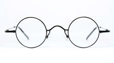 MEG 16010R BLK 38-26 Germany Original Brille Lunettes Bril Klein Rund Round