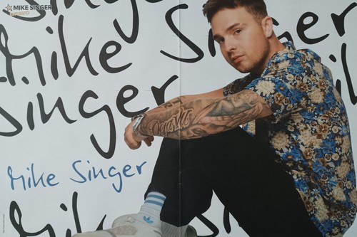 Mike singer poster 42 x - singer, a3
