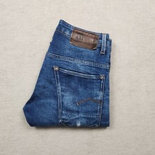 G-Star Raw Radar Slim Herren Jeans Hose W30 L28 Denim Blau Straight Stretch Logo