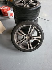 Porsche Cayenne Turbo Alufelgen mit Sommerreifen 21 Zoll 7P5601025M 10ET50