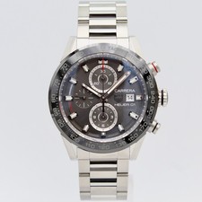 [2431] Tag Heuer Carrera 43mm - CAR201W.BA0714 Box&Papiere 2018 Top Zustand