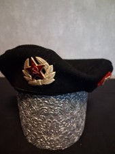 Barrett Mütze Sowjetische Marineinfanterie Schwarz
