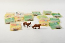 Q40W22- Konvolut Elastolin Bauernhof Tiere Kunststoff originalverpackt