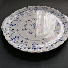 Kuchenplatte mit Henkel Platte 28cm Salzburg Musselmat blau Tirschenreuth