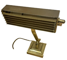 20er-40er Art Deco Style Bankerlampe 50er Tischleuchte Stehlampe Messing Antik !