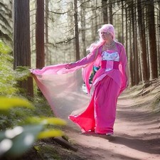 kleid ,cosplay, chinesische prinzessin, Mehrlagig