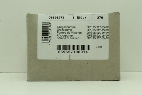 Miele 06696271 laugenpumpe - 06696271,
