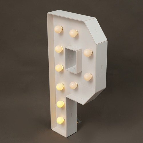 5cm licht auf buchstaben - licht,