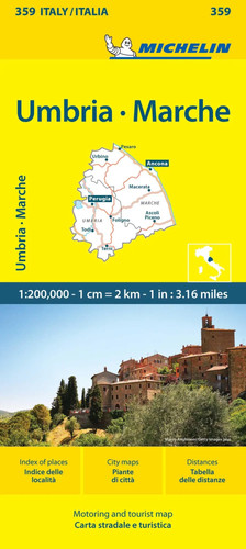 Michelin umbrien und - umbrien, marken