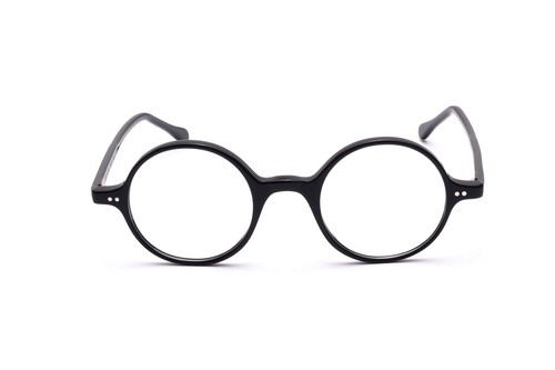 Brille fassung rund schwarz - schwarz, 36