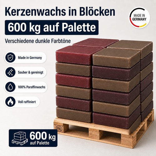 600 kerzenwachs - kg,