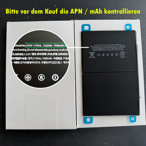 Akku für ipad - akku, 6