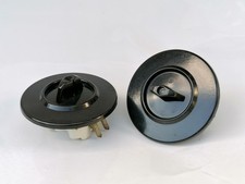 neuw Bakelit Drehschalter Unterputz Loft IKA Schalter Lichtschalter schwarz