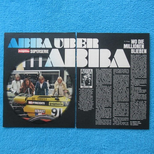 Abba clipping seiten - abba, artikel