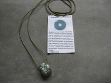Edelsteinkette - Baumachat - Anhänger - Stein für`s Immunsystem/Ausdauer
