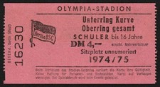 Ticket | 1974/75 | Hertha BSC