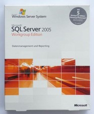 Microsoft SQL Server 2005 Workgroup inkl. 5 CAL - Vollversion - Deutsch -