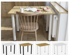 Esstisch 80 x 60 cm, 100 x 60 cm, Küchentisch, Computertisch,  Höhenverstellbar