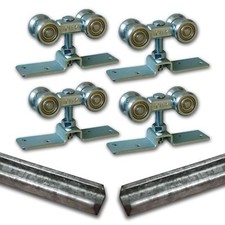 2 x 2m Laufschiene + 2 x