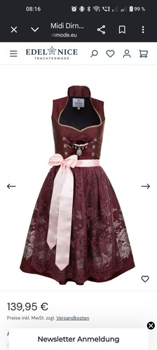 Edelnice midi dirndl - edelnice,