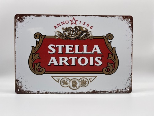Blechschild stella artois - blechschild,