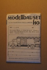 Petermann Modellbau Set 1.1.5 , Mercedes-Benz L 1942/52, unbenutzt in OVP