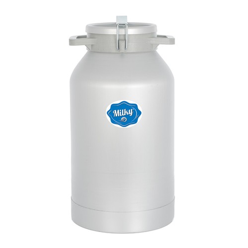 Milchkanne 30l aus aluminium - milchkanne,