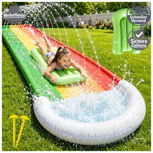Wasserrutsche garten mit - wasserrutsche,