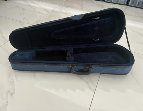 Blauer violinenkoffer - blauer,