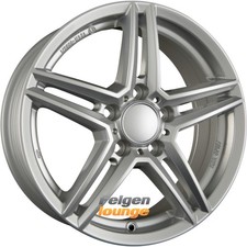 4 Alufelgen RIAL M10 Polar-Silber 7x16 ET38 5x112 16 Zoll