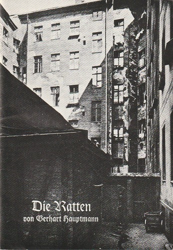 Programmheft gerhart hauptmann - programmheft,