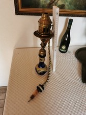 sehr seltene alte Shisha Wasserpfeife Orient, 40cm neu, nur Deko