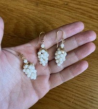 Weiße Koralle Silber 925 Set