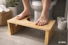 WC Toilettenhocker ergonomisch