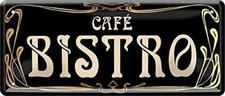 Blechschild lustiger kaffee - blechschild,