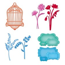 Stanzschablone Ornamente