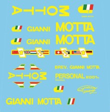 Gianni Motta bicycle decals