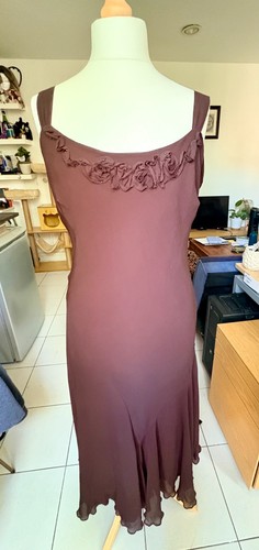 Per una braunes midikleid - braunes, uk