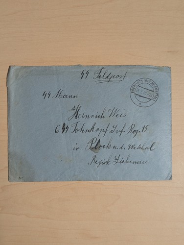 Feldpost ss totenkopf - ss,