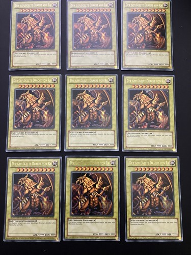 Yugioh stück götterkarten - stück,