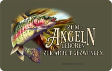 Frühstücksbrettchen Angler