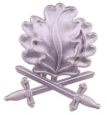 Silbernes eichenlaub mit - silbernes,