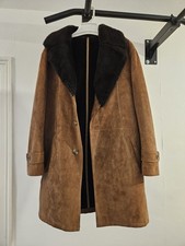 Lammfell-Ledermantel Größe 50, gepflegt