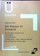 Die Klausur im Zivilrecht 