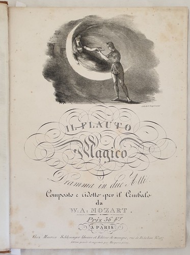 Notenblatt die zauberflöte - notenblatt,