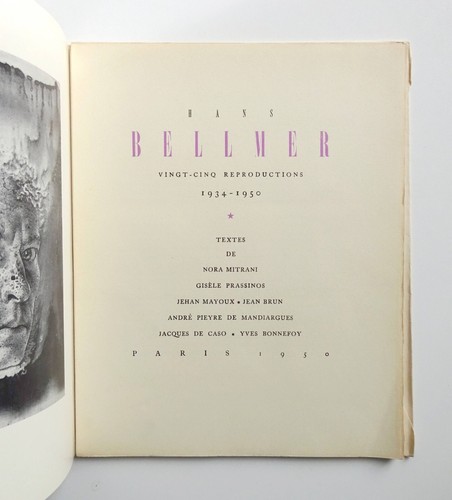 Hans bellmer - ‎hans,